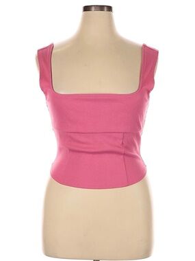 NWT Urban Outfitters pink seamed tank top XL